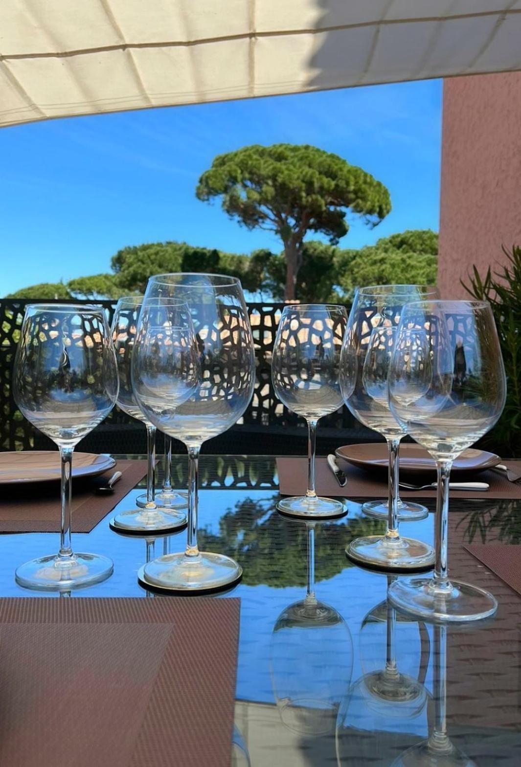 Studio Climatise, Terrasse, Parking Prive, 50M De La Plage Saint-Tropez Eksteriør bilde